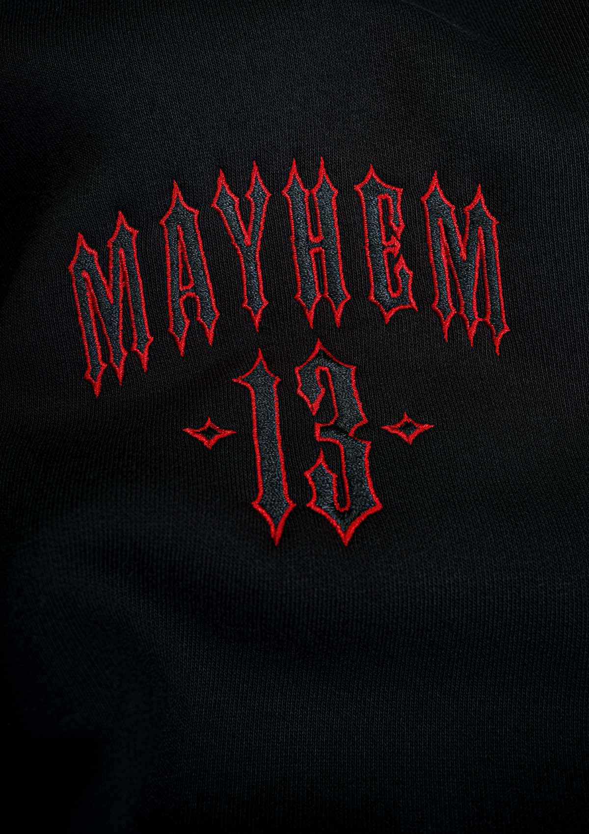 Hoodie Jacke Mayhem Classic B/B/R MK3 - Image 4