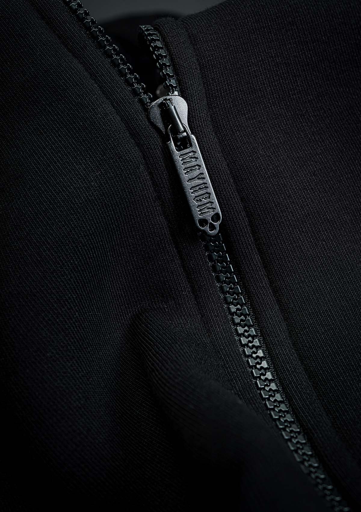 Hoodie Jacke Mayhem Classic B/B/W MK3 - Image 5