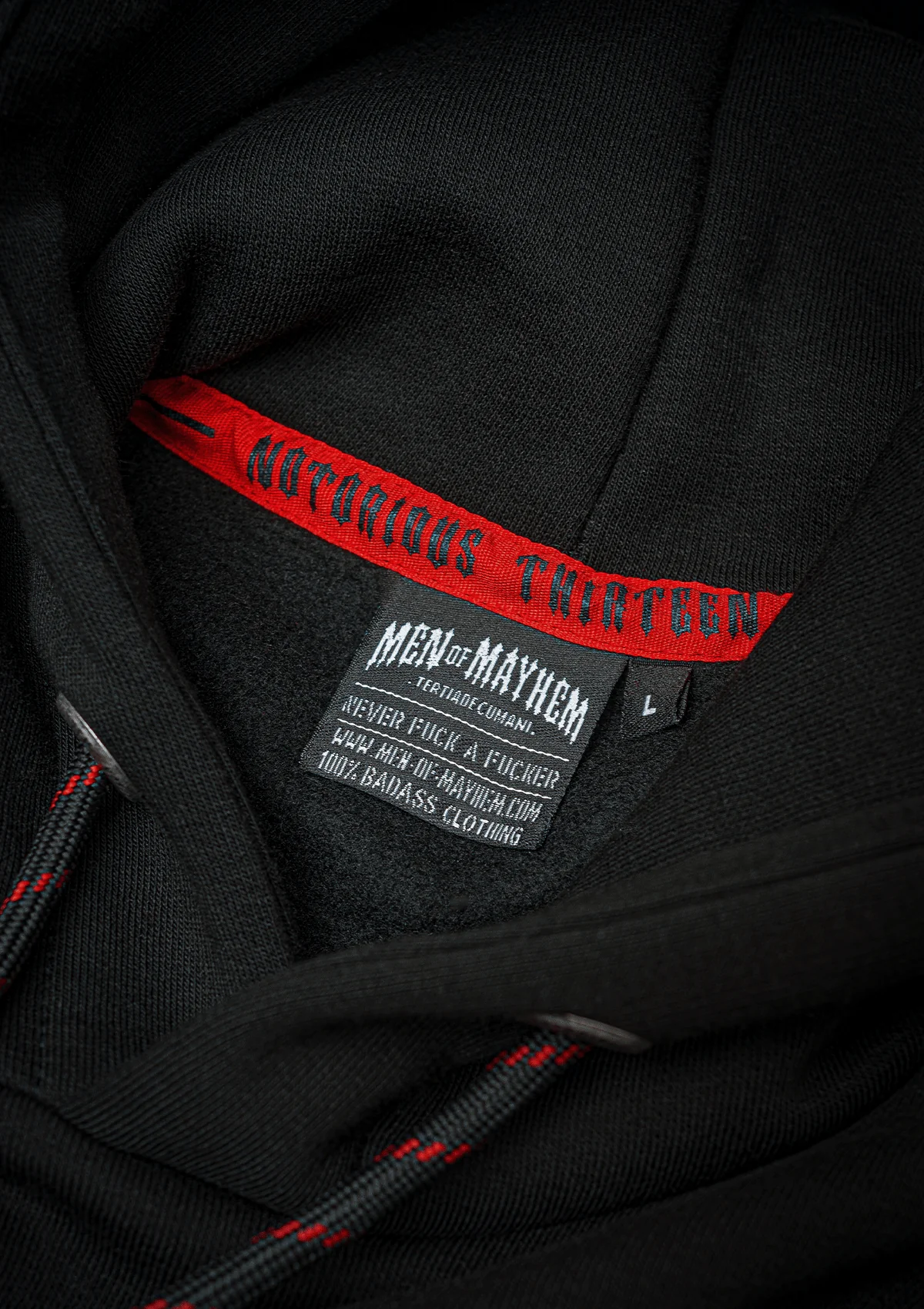 Hoodie Mayhem XIII B/B/R MK3 - Image 8